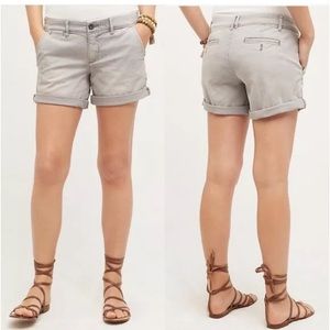 Anthropologie Pilcro Hyphen Chino Shorts